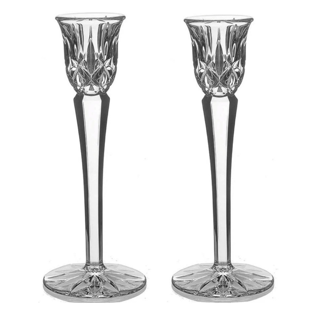 Crystal candlesticks by Gorham are NWT